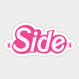 Side Barbie Sticker